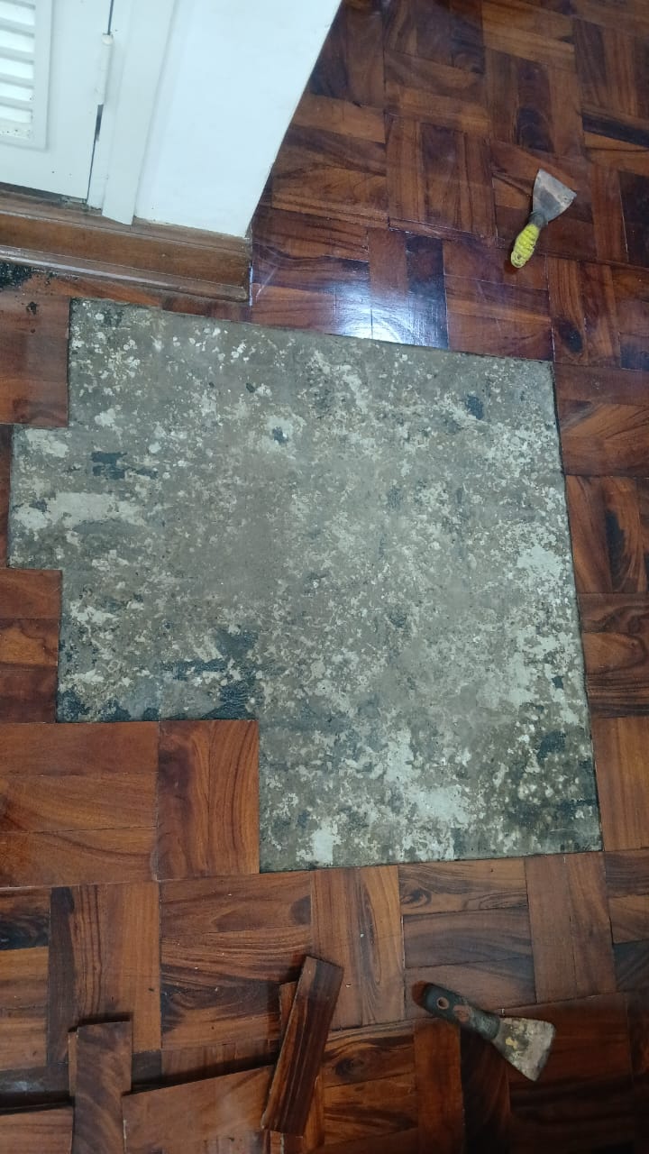 Reparación de pisos de parquet